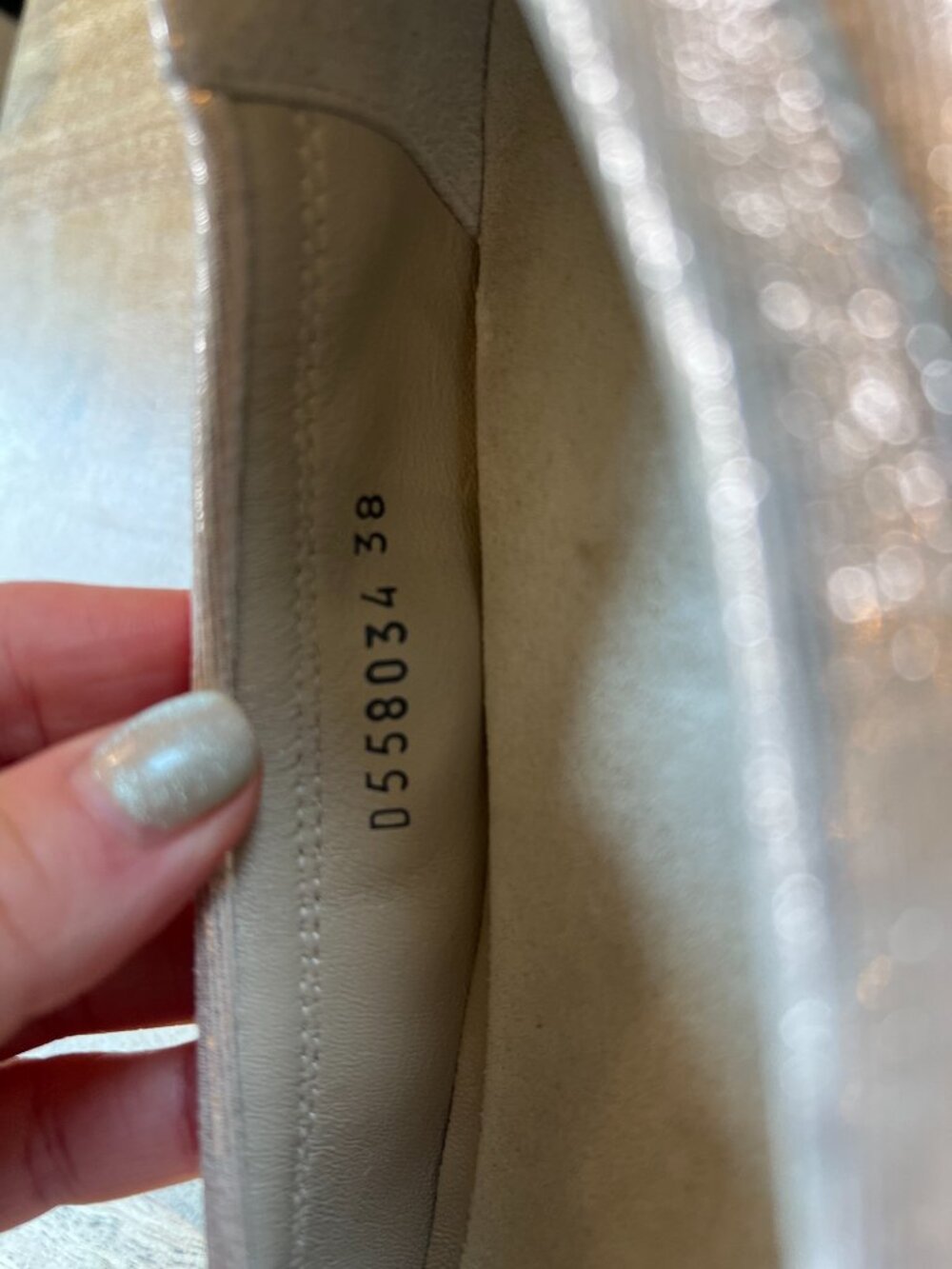 AGL Monika Toe Ballet Flat PREOWNED size 38 (US 7.5) - Picture 4 of 9